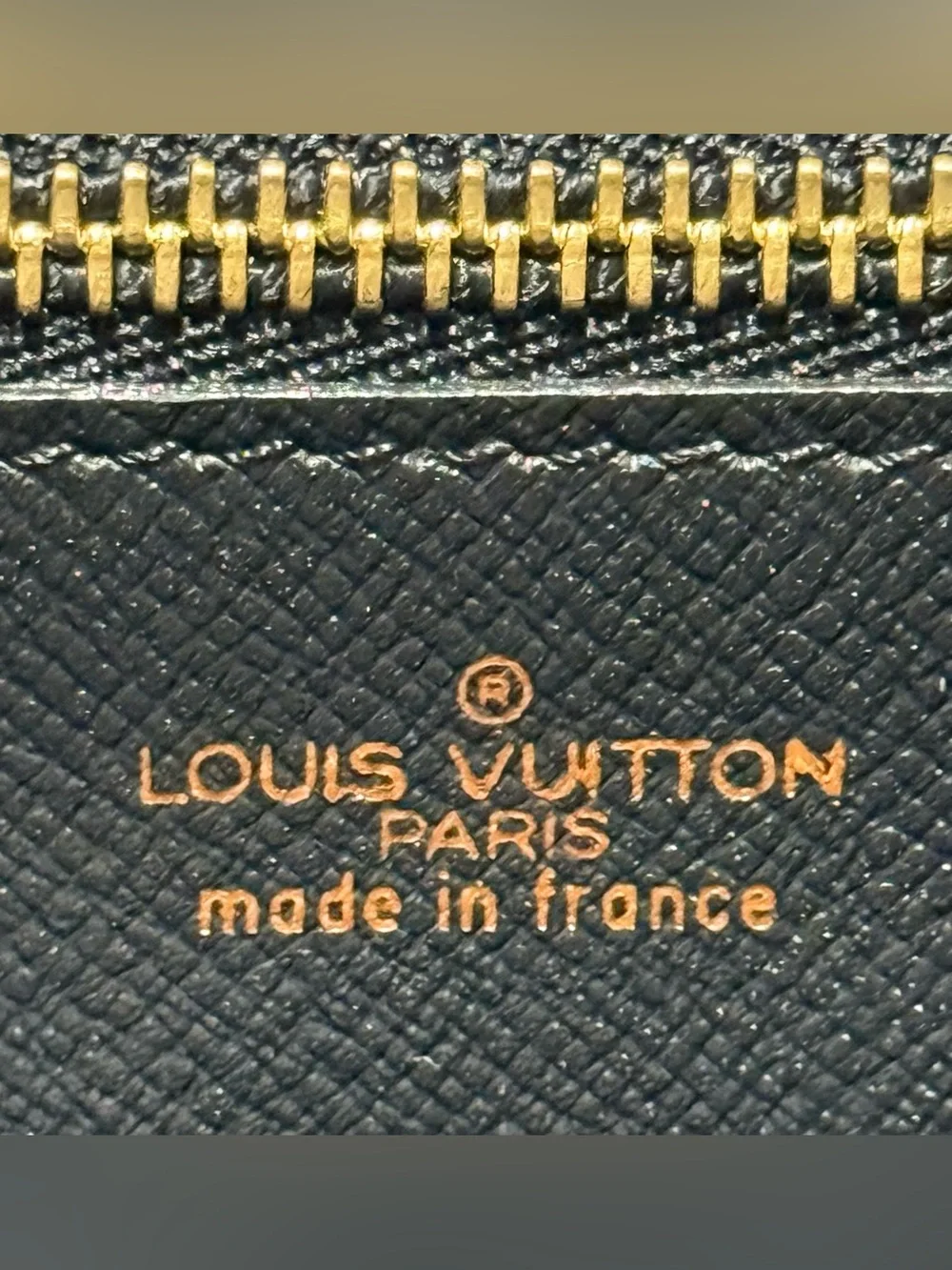 Louis Vuitton Vintage Art Deco Clutch Epi leather